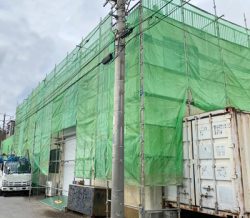 埼玉県内 外壁修繕工事の仮設足場 埼玉県 外壁修繕工事の仮設足場