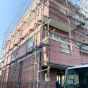 【仮設足場　施工事例】2022年5月　東京都の集合住宅