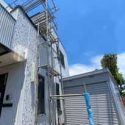 【仮設足場　施工事例】2022年7月埼玉県　外壁修繕のための部分足場