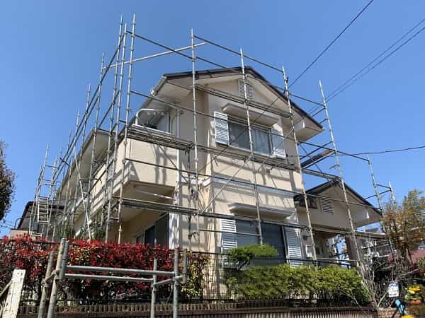 a2022年7月_埼玉県_リフォーム用仮設足場