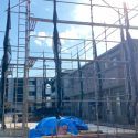 【仮設足場　施工事例】2022年8月東京都　新築一戸建ての仮設足場
