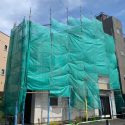 【仮設足場　施工事例】2022年8月埼玉県　外壁リフォームのための仮設足場