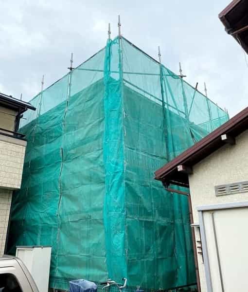 2022年10月_東京_リフォーム仮設足場 東京_リフォーム仮設足場 幸和機材